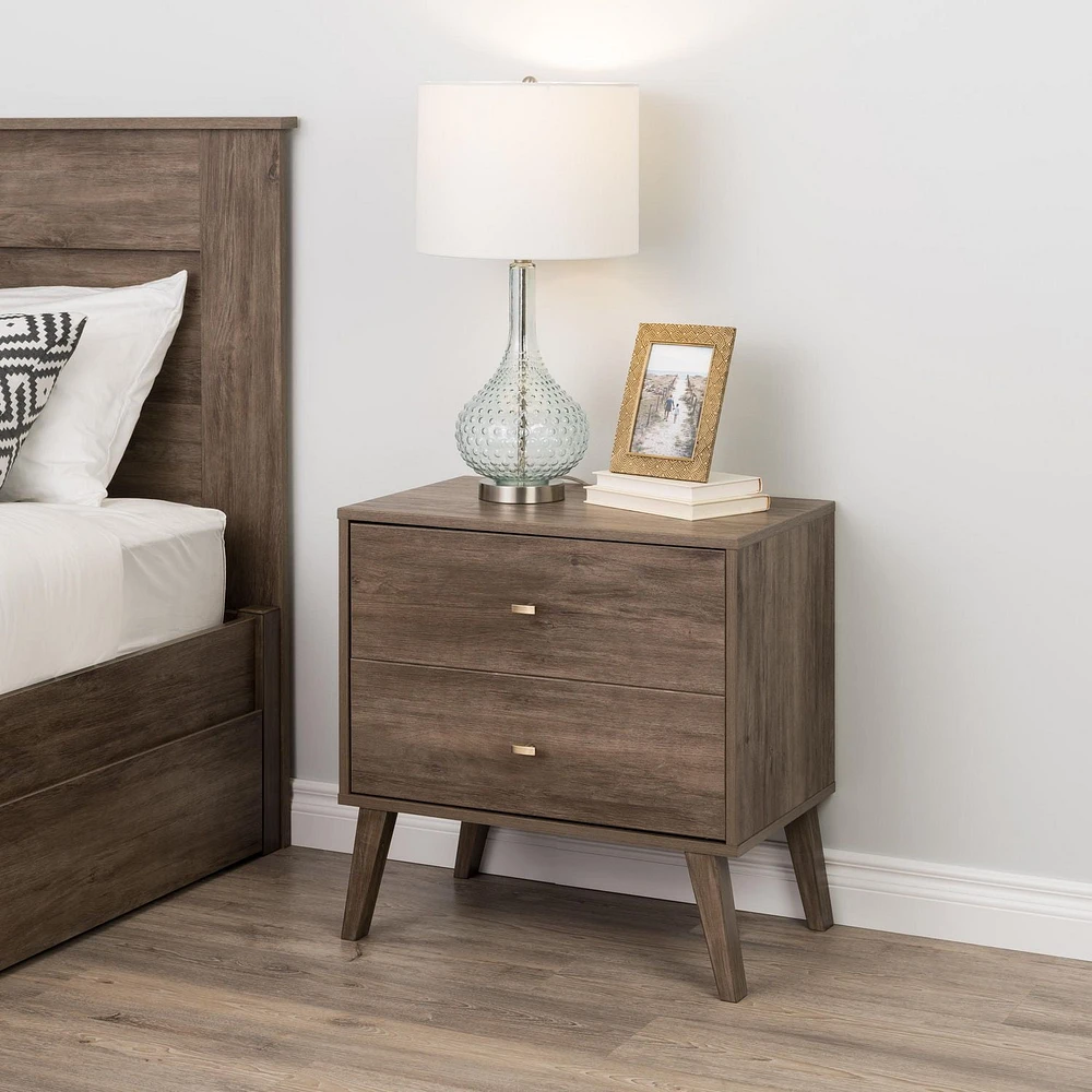 Prepac Milo 2-Drawer Nightstand