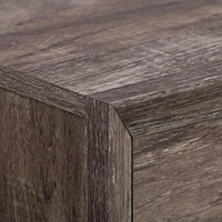 CorLiving Newport Commode haute moderne à 5 tiroirs pour chambre à coucher – Grande commode haute – Meuble de chambre et commode parfaits pour le rangement des vêtements