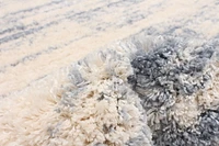 ECARPET Tapis Frise Contemporain pour Salon, Chambre à Coucher, Collection Sia Ultra Douce et Pelucheuse