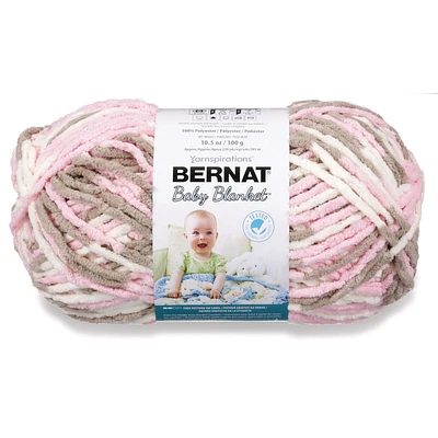 Bernat® Baby Blanket™ Yarn, Polyester #6 Super Bulky, 10.5oz/300g