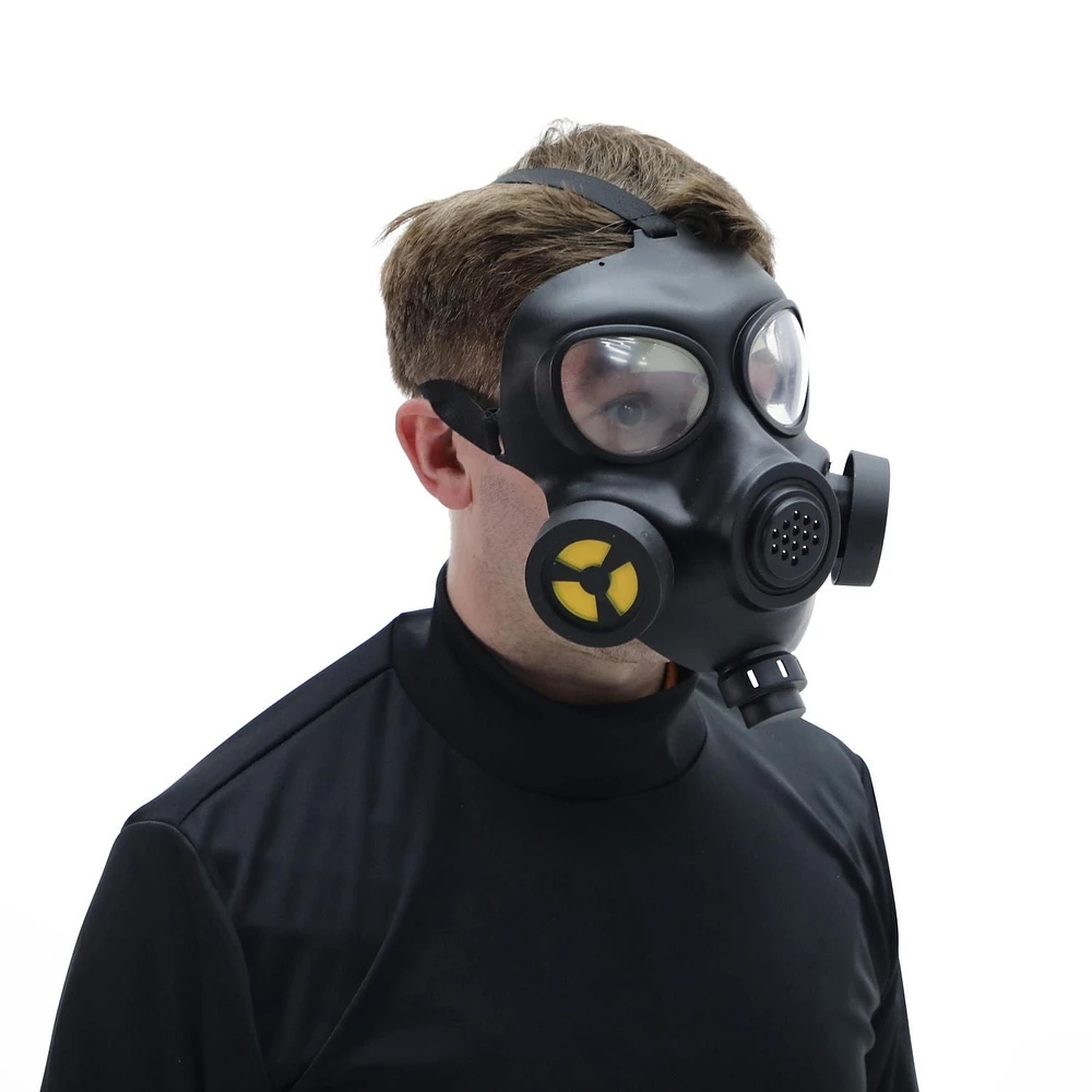 Adult Unisex Way to Celebrate Halloween Black Toy Gas Mask