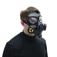 Adult Unisex Way to Celebrate Halloween Black Toy Gas Mask