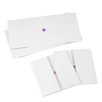 Boîte à gâteau carrée en carton ondulé blanc, 12 po (30,4 cm) Wilton,  lot de 2 Boîte à gâteau, 2 unités