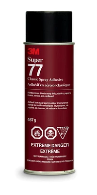 Adhésif en vaporisateur à faible brume de Super 77(MC) de 24 fl oz d'usages multiples