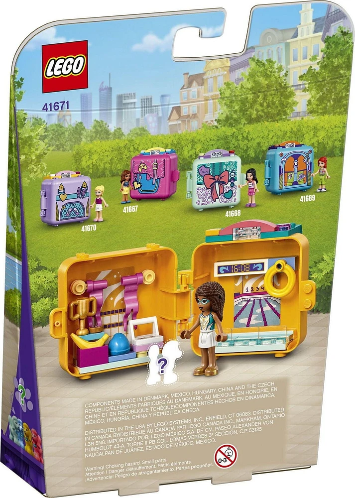 LEGO Friends Le cube de natation d’Andréa 41671 Ensemble de construction (59 pièces)