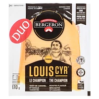 Fromagerie Bergeron Louis Cyr Duo 36 % M.F. Ripened Firm Cheese, 170 g