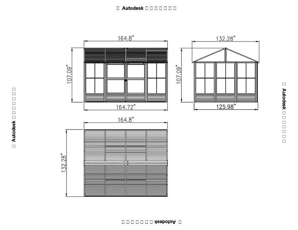 Myrdal Solarium 11x14 Metal Roof