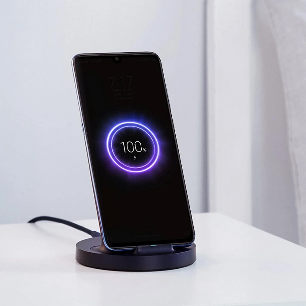 Support-chargeur sans fil Mi Xiaomi 20 W noir