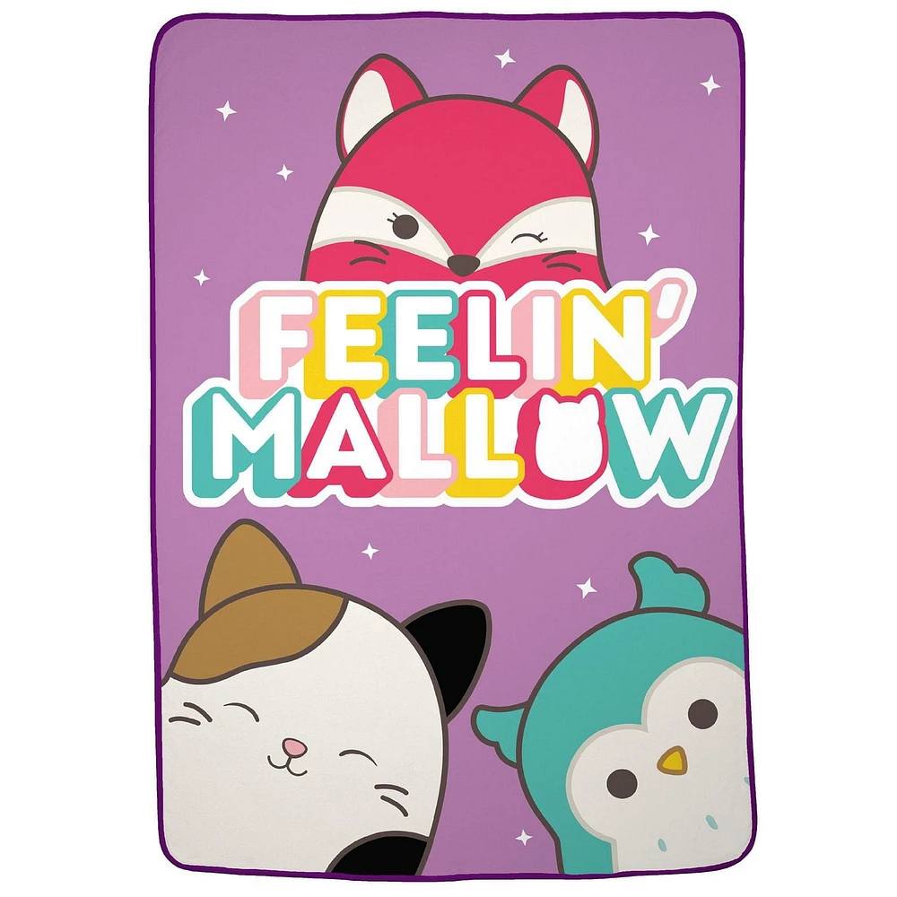 Squishmallows "Feeling Mallow" Blanket, Squishmallows Blanket