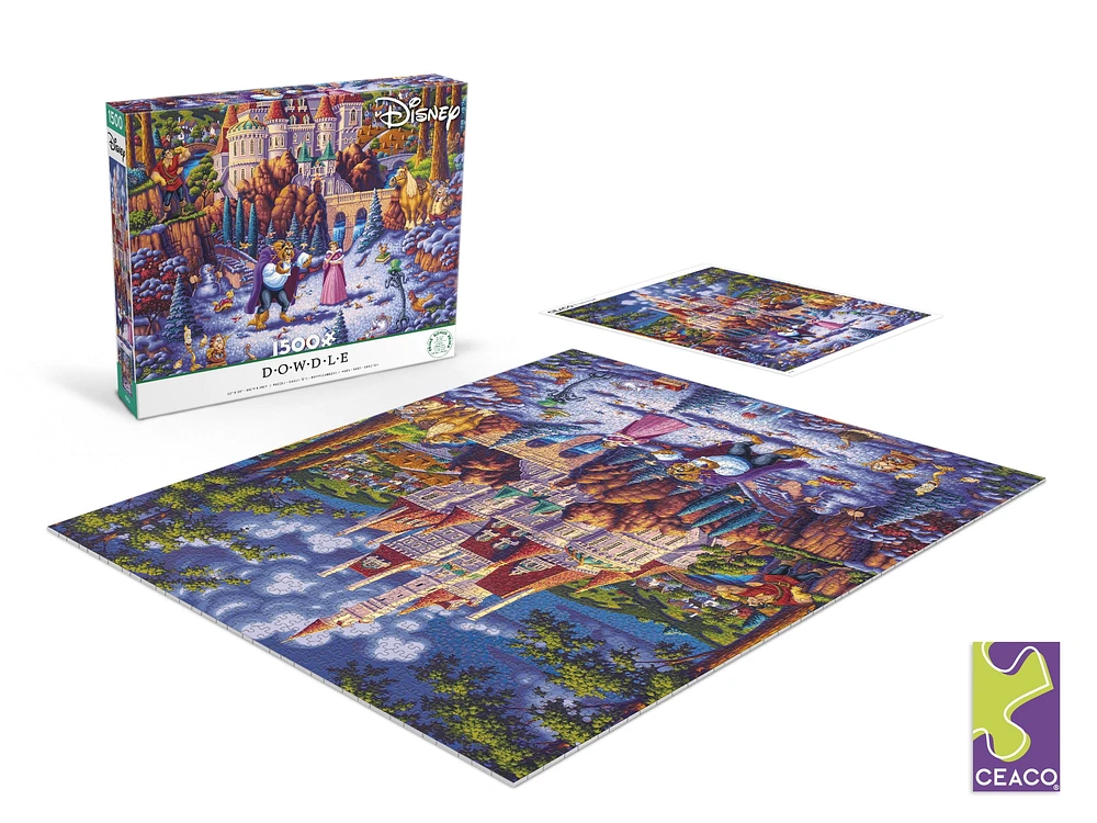 Ceaco Le puzzle Beauty and the Beast Finding Love - en 1500 pièces