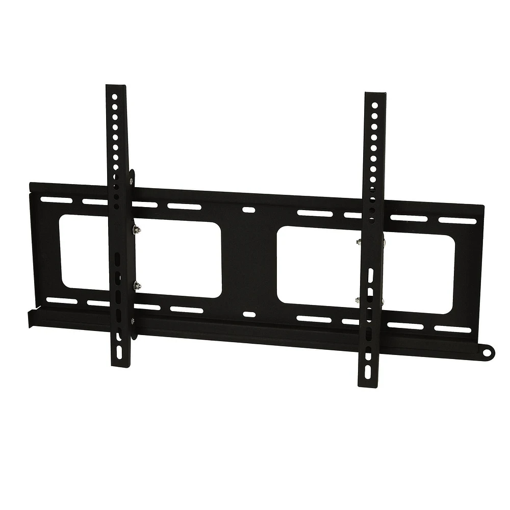 Support mural antivol pour téléviseur inclinable résistant aux intempéries de RCA, 37 po à 90 po - Noir
