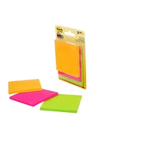 Post-it® Super Sticky Notes, Rio de Janeiro Collection, 3 in x 3 in (7.6 cm x 7.6 cm)