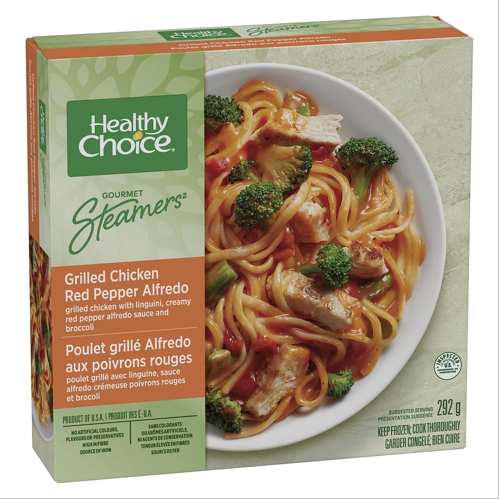 Healthy Choice Gourmet Steamers Healthy Choice® Grilled Chicken Red Pepper Alfredo, 2 lb