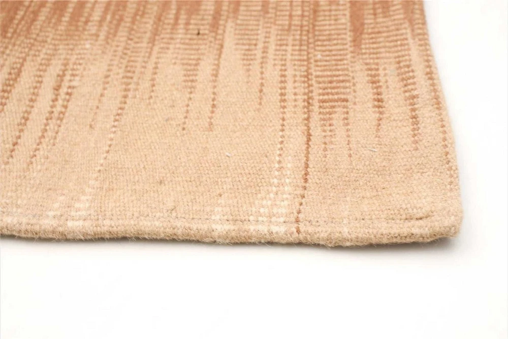 ECARPETGALLERY Tapis Fait à la Main pour Salon, Salle à Manger et Chambre à Coucher Transitionnel Collection Moldovia Patch 4'7" x 6'6" en Brun