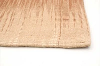 ECARPETGALLERY Tapis Fait à la Main pour Salon, Salle à Manger et Chambre à Coucher Transitionnel Collection Moldovia Patch 4'7" x 6'6" en Brun
