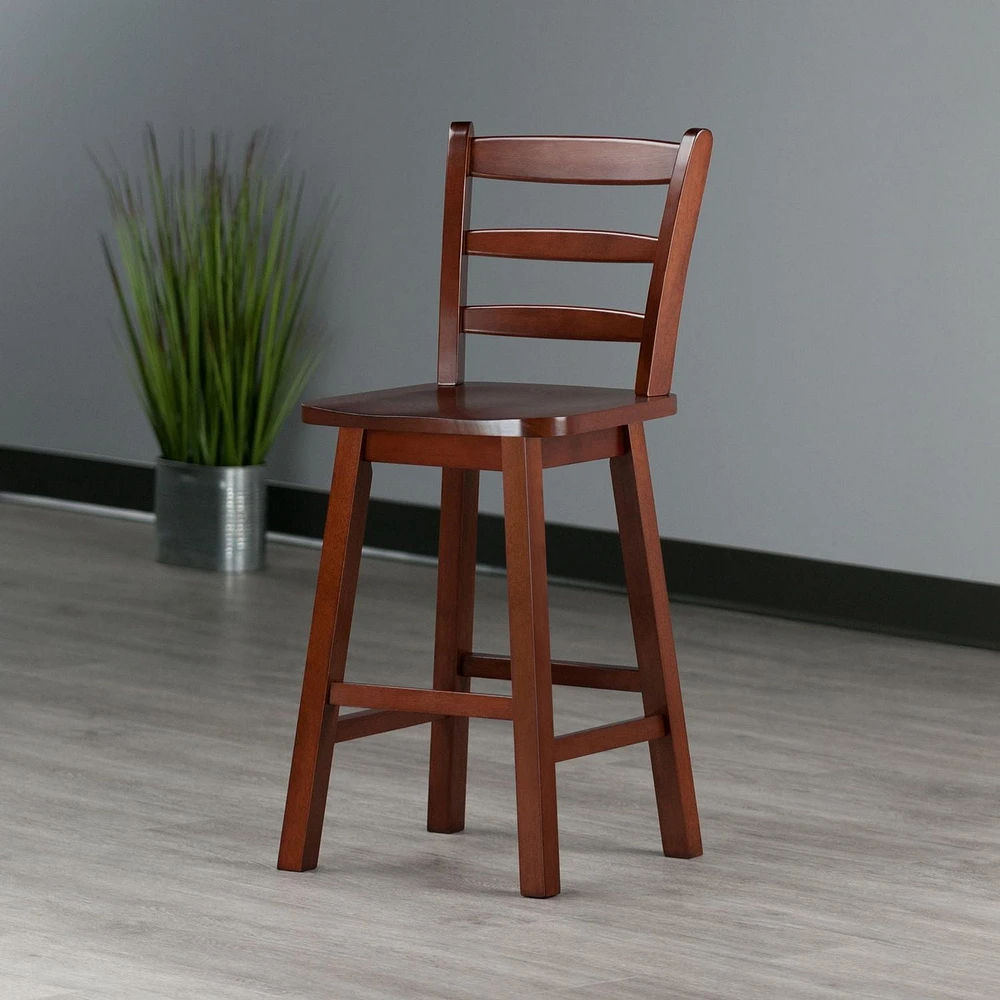 Tabouret de comptoir à dossier échelle Scalera