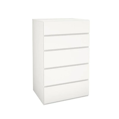 Nexera Paris 5-Drawer Chest, White