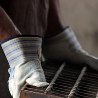 Gants WorkCrew HP, paume en cuir paquet de 3, large Gant en Cuire