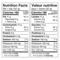 Nature Valley Protein Granola Bars, Peanut Butter Dark Chocolate, 4 ct, 4 bars x 37 g, 148 g