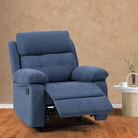 CorLiving Oren Manual Soft High Quality Fabric Recliner