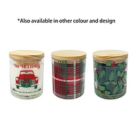 5.5oz - FROSTED PEPPERMINT Fragranced Candle