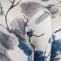 Rita Floral Print Fabric Club Chair
