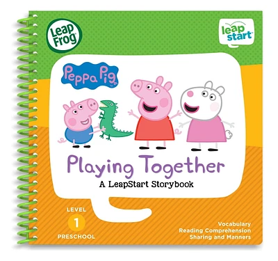 LeapFrog LeapStart Peppa Pig, jouons ensemble - livre de contes - Version anglaise