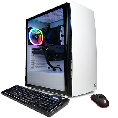 CYBERPOWERPC Gamer Master Desktop AMD Ryzen 5 7600 GMA9020CPGV9