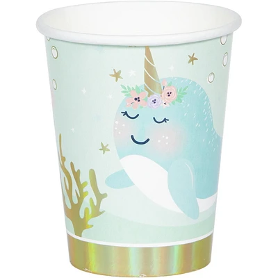 Gobelets en carton narval