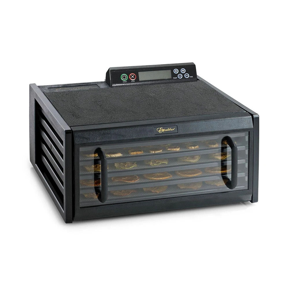 Excalibur 3548CDB Digital Clear Door 5 Tray Dehydrator