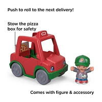 Little People Voiture de livraison de Pizzas «La pointe délicieuse»