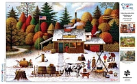 Buffalo Games - Charles Wysocki - Vermont Maple Tree Tappers - 300 Piece Jigsaw Puzzle