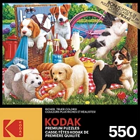 Puzzle Kodak 550 pièces - Chiots