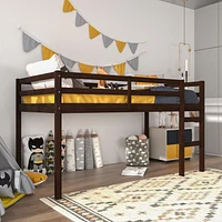 Campbell Wood Lit superposé mezzanine junior, par Hillsdale Living Essentials