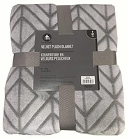 COUVERTURE EN VELOURS PELUCHEUX