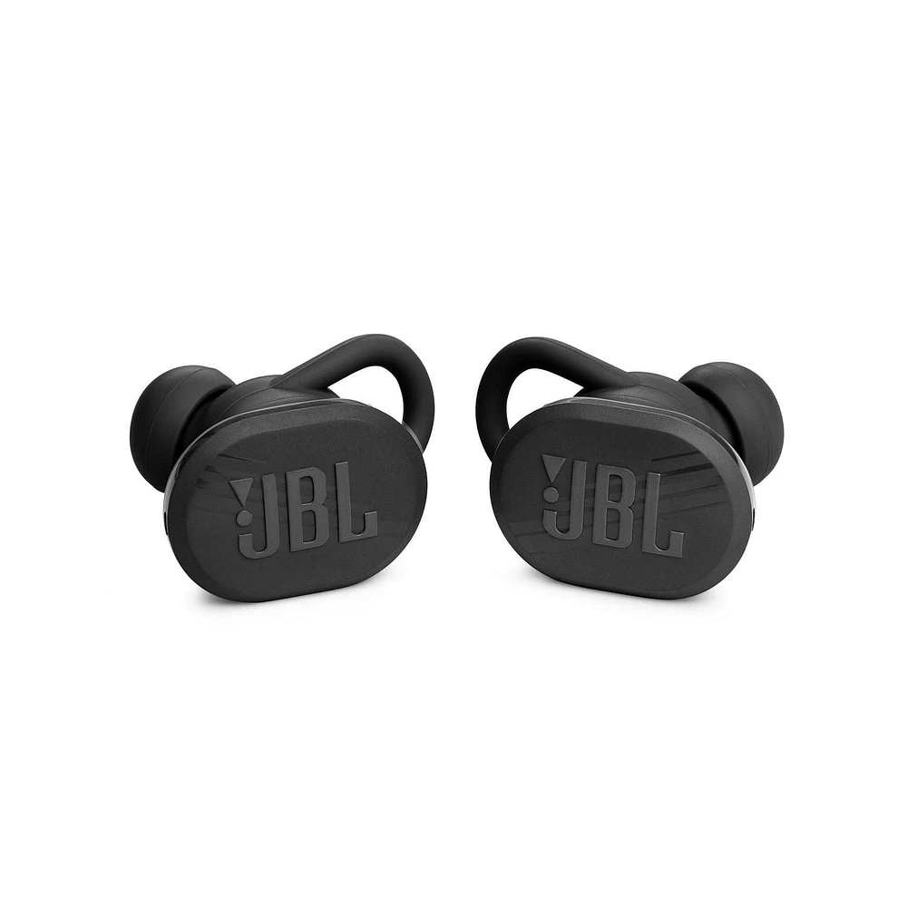 JBL Endurance Race TWS - Écouteurs étanches sans fil pour le sport Jusqu’à 30 heures d’autonomie