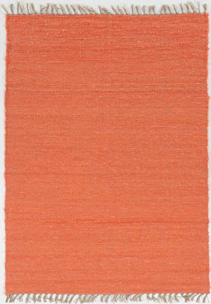 Verginia Berber Coral 7 ft. 10 in. x 10 ft. 4 in. Area Rug