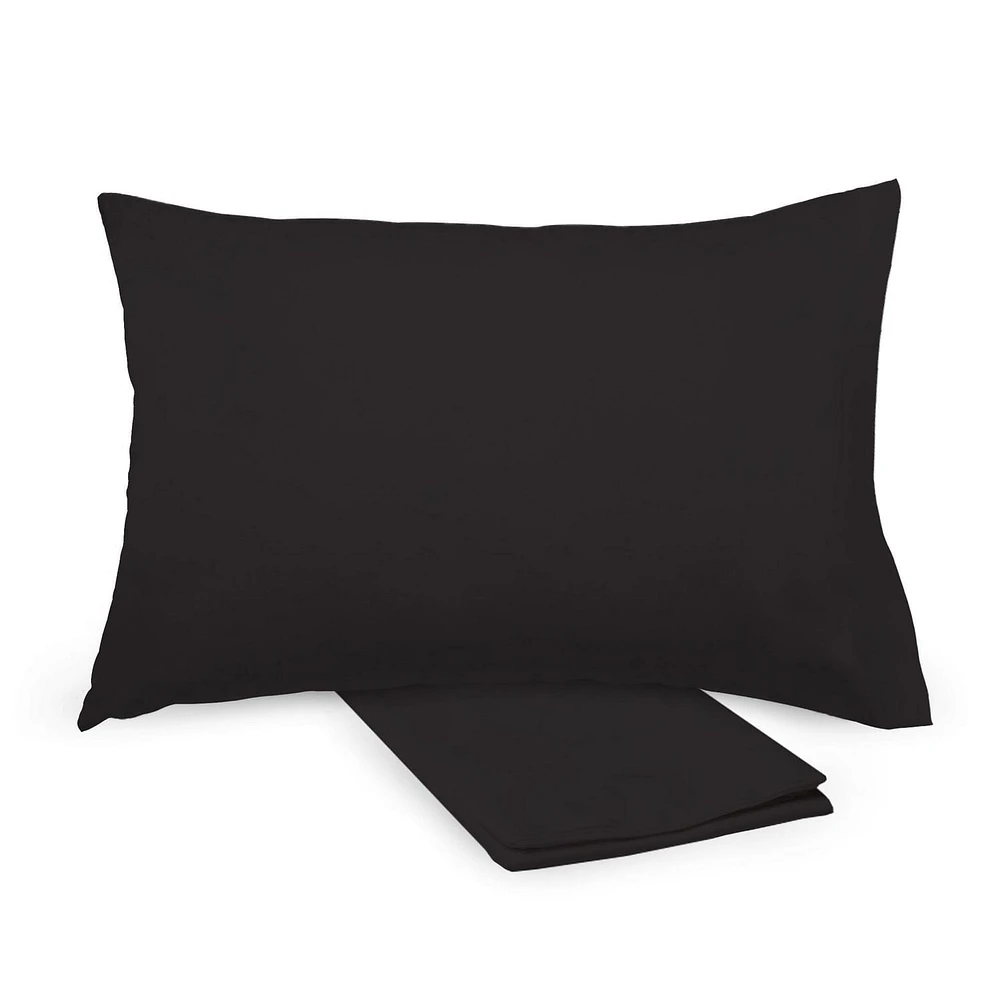 BreathableBaby Taie d'oreiller en percale de coton, pour oreiller pour tout-petit de 13" x 18"/33 x 46 cm (paquet de 2)