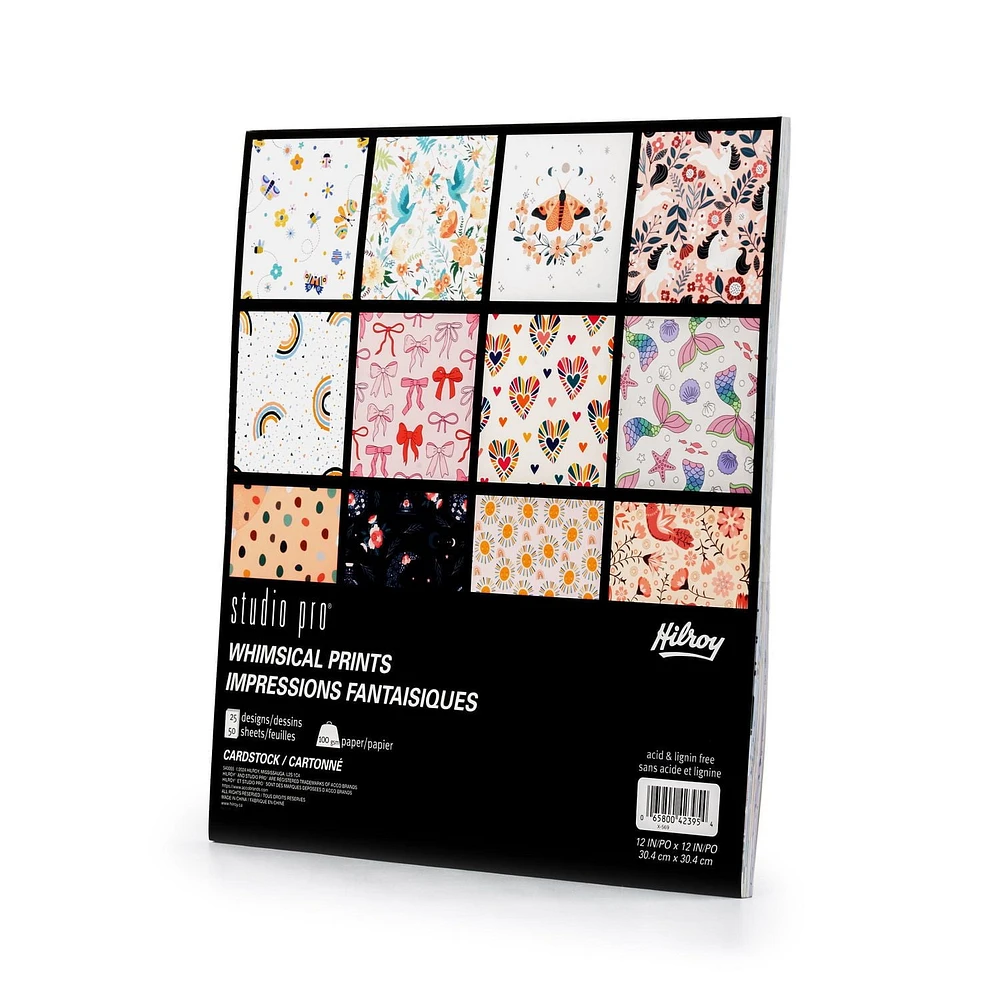 Hilroy® Studio Pro® Mystical Cardstock 12x12 50ct