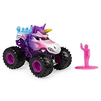 Monster Jam, Official Sparkle Smash Monster Truck, Die-Cast Vehicle, Danger Divas Series, 1:64 Scale