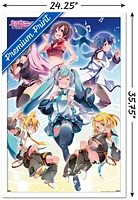 Hatsune Miku - Group Wall Poster, 14.725" x 22.375"