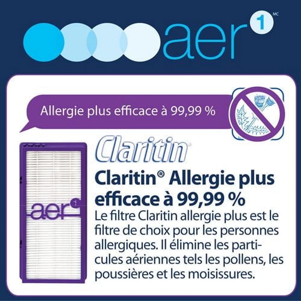 Bionaire Allergen Remover True Hepa 99.97% Whole Home Air Purifier