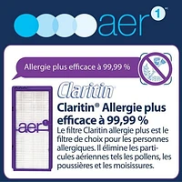 Bionaire Allergen Remover True Hepa 99.97% Whole Home Air Purifier
