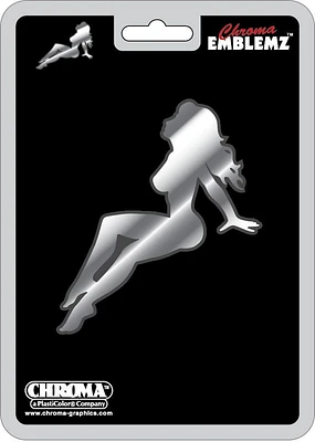 Chroma Graphics Sitty Lady Emblem