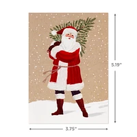 Boîte de cartes de Noël, Connections from Hallmark, assortiment de motifs mignons, paquet de 20 cartes