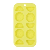 Bac à glaçons en silicone en forme d'agrumes à 10 cavités Mainstays, 8 x 4 pouces, 1 pièce BAC À GLAÇONS POUR AGRUMES