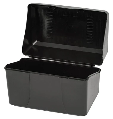 Merangue Porte-boîte à fiches, 4 po x 6 po, Noir