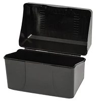 Merangue Porte-boîte à fiches, 4 po x 6 po, Noir