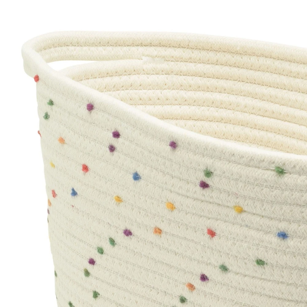 Zenna Home Cotton Rope Storage Basket