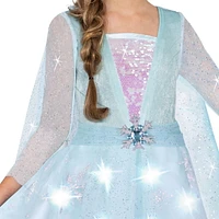 Princesse des Neiges Lumineuse Costume Pour Fille